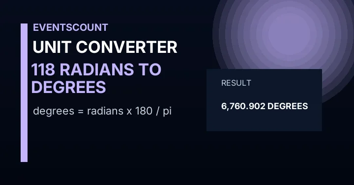 118 Radians To Degrees