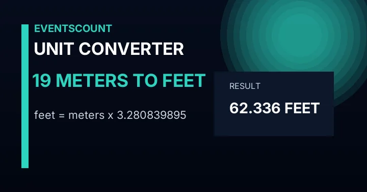 19 Meters To Feet