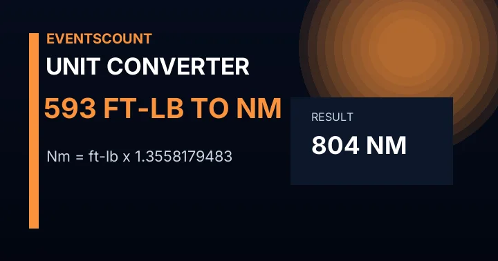 593 Ft-lb To Nm