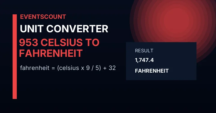 953 C to F