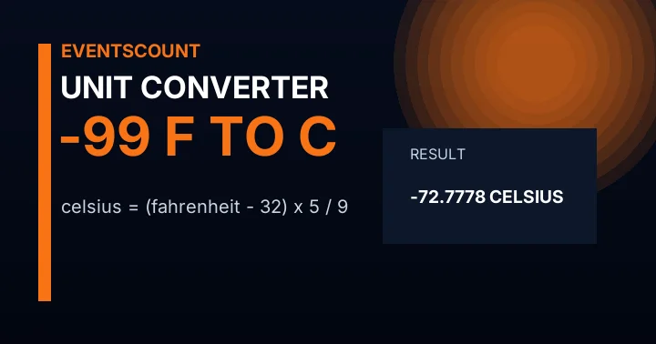-99 F to C