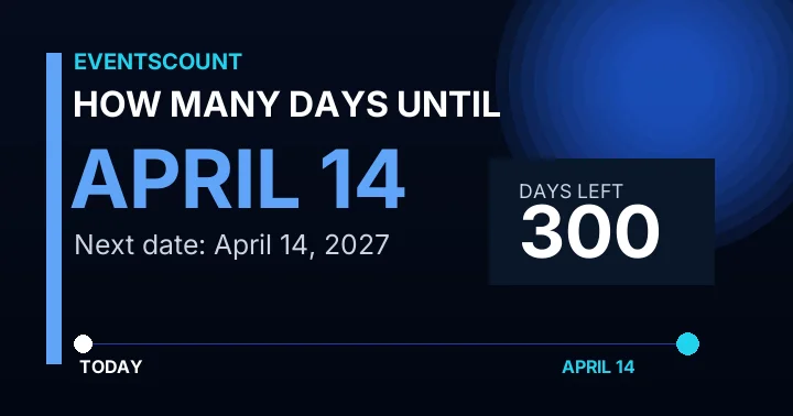 How Many Days Until April 14?