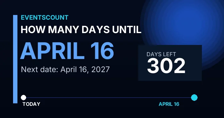 How Many Days Until April 16?