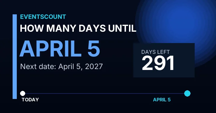 How Many Days Until April 5?