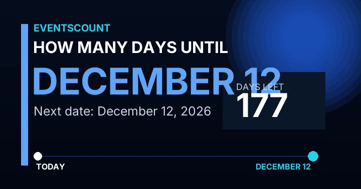 How Many Days Until December 12?