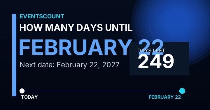How Many Days Until February 22?