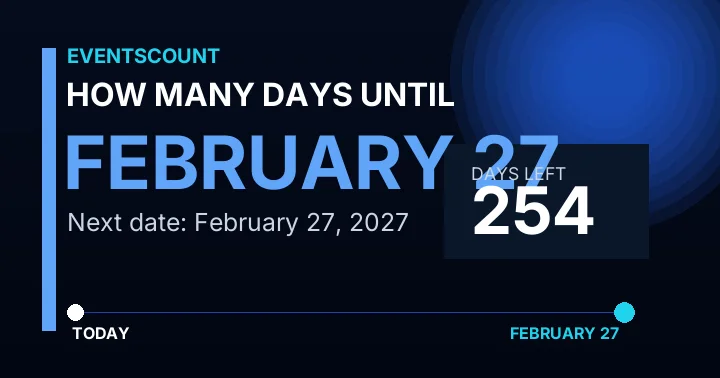 How Many Days Until February 27?