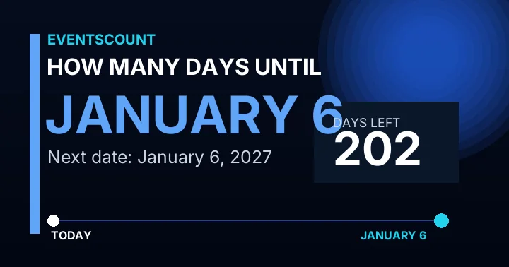 How Many Days Until January 6?