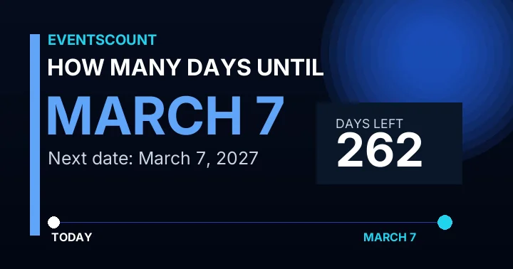 How Many Days Until March 7?