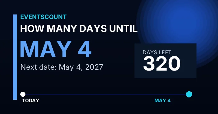 How Many Days Until May 4?