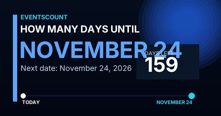 How Many Days Until November 24?