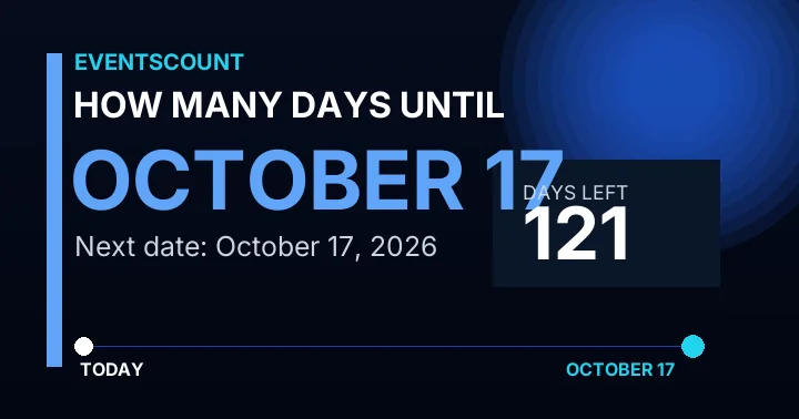 How Many Days Until October 17?