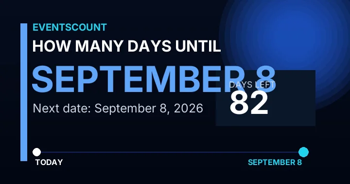 How Many Days Until September 8?