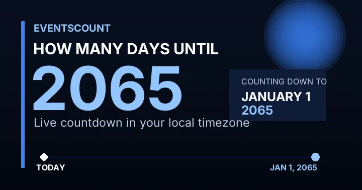 How Many Days Until 2065?
