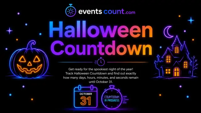 Halloween Countdown 2026 – How Many Days Until Halloween?