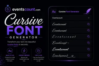 Cursive Font Generator
