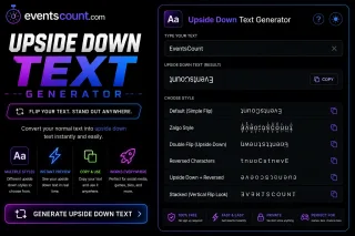 Upside Down Text Generator