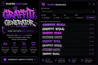 Graffiti Font Generator