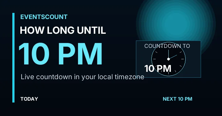 How Long Until 10 PM?