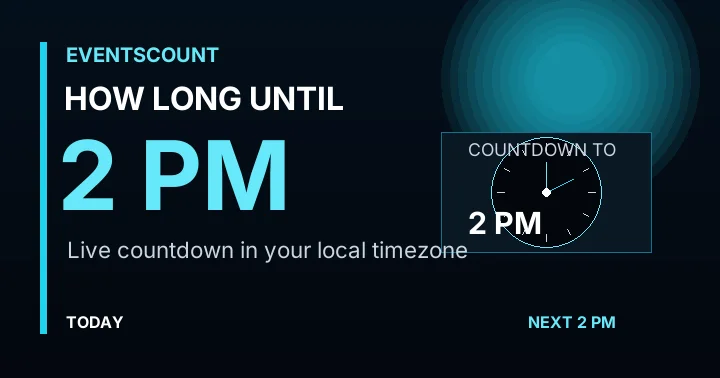 How Long Until 2 PM?