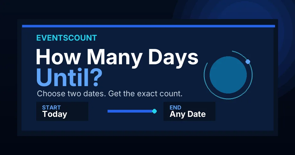 How Many Days Until calculator
