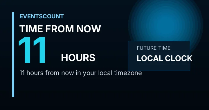 11 Hours From Now