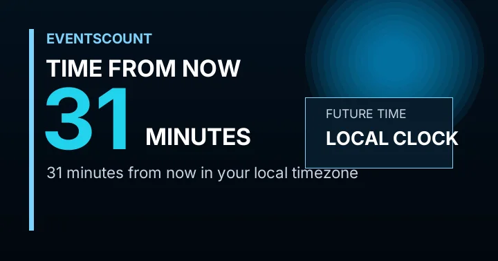 31 Minutes From Now