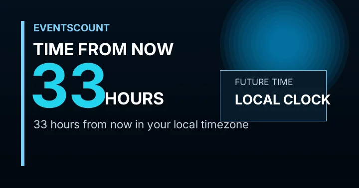 33 Hours From Now