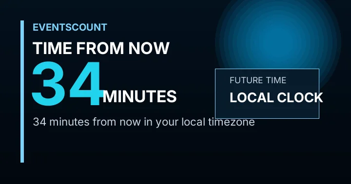 34 Minutes From Now