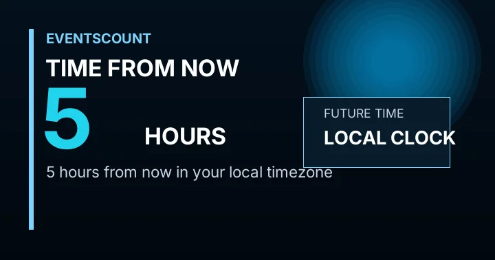 5 Hours From Now