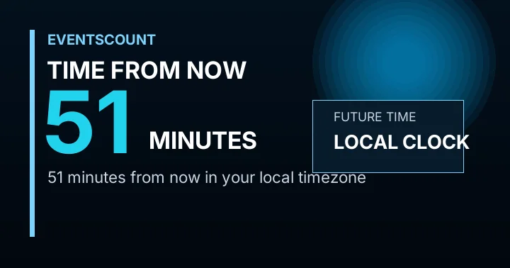 51 Minutes From Now