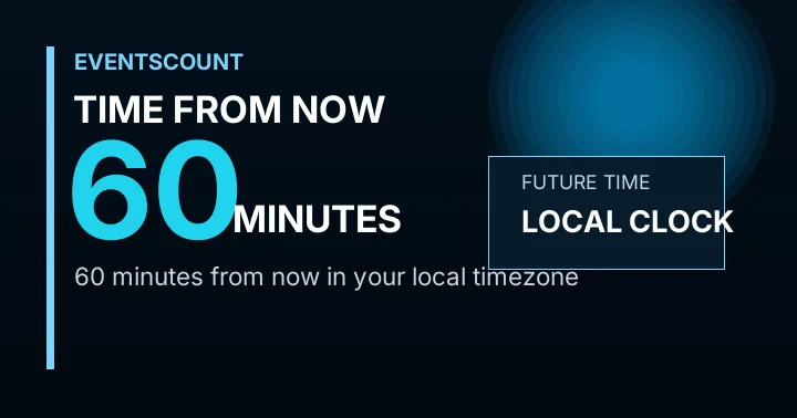 60 Minutes From Now