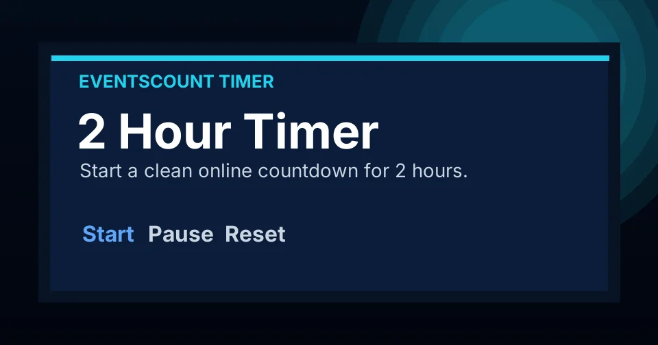 2 Hour Timer