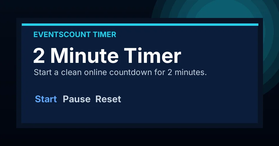 2 Minute Timer