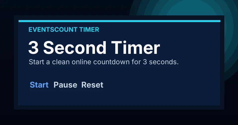 3 Second Timer