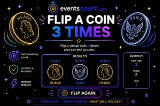 Flip a Coin 3 Times