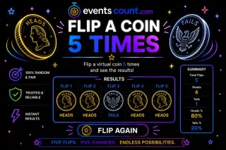 Flip a Coin 5 Times