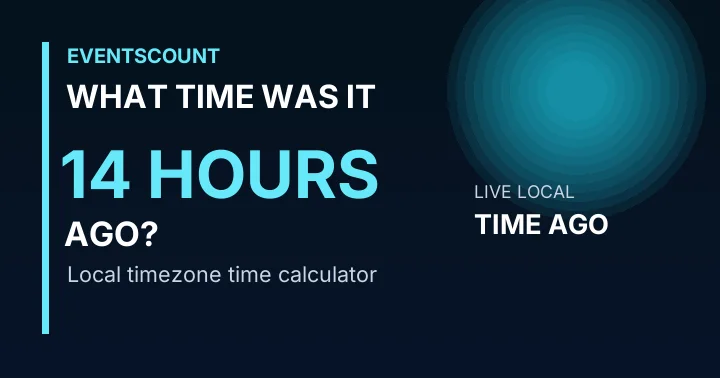 What Time Was It 14 Hours Ago?